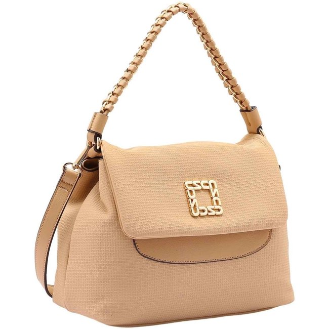 Bolsa Feminina Chenson Original Ferragem Deluxe Mão Bege 3485057