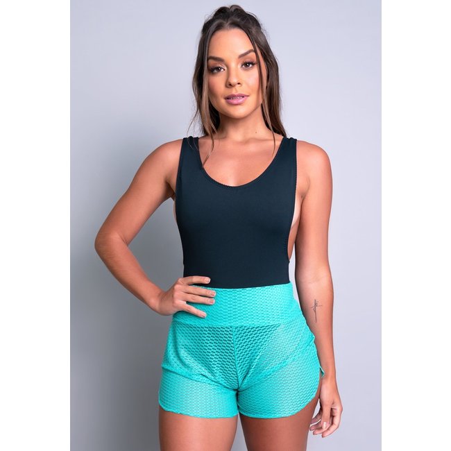 Short MVB Modas Saída De Praia Moda Praia Verde