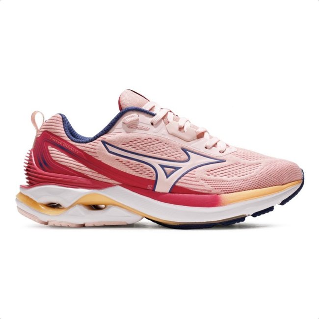 Tênis Mizuno Wave Dynasty 7 Feminino Rosa