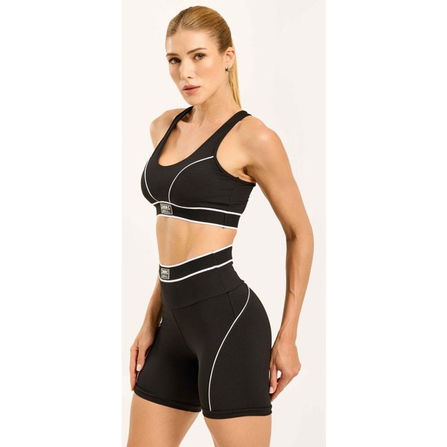 Short Epic Preto Poliamida Donna Carioca