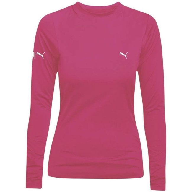Camisa Térmica Puma UV50+ Manga Longa Feminina - Rosa - puma