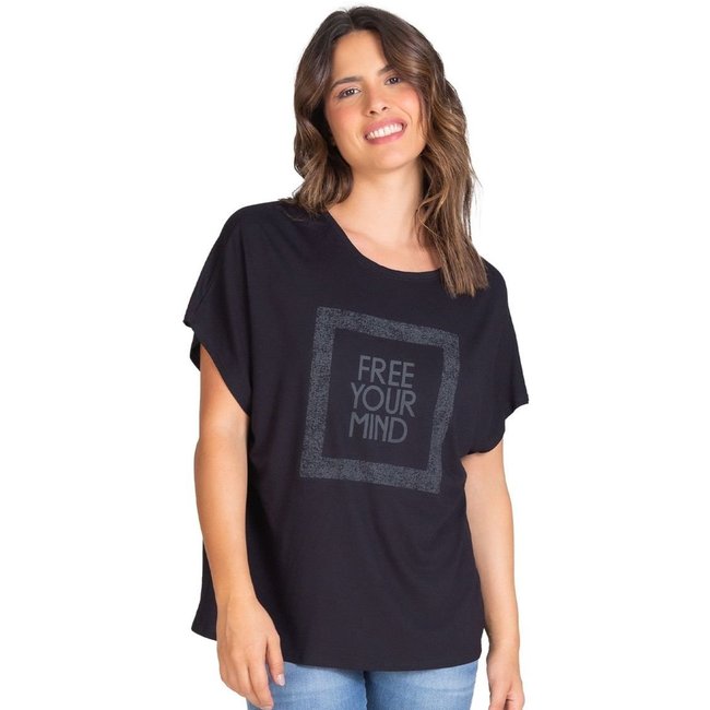 Blusa Malha Visco Premiere Preto