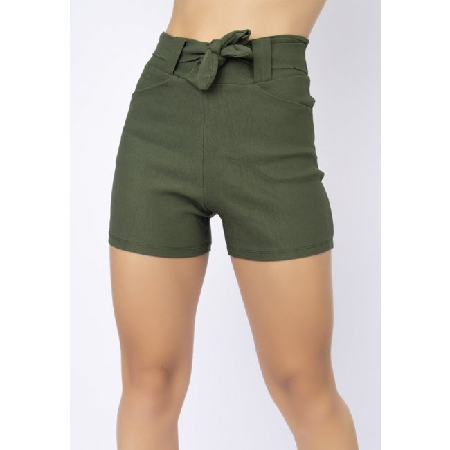 Short WLS Modas Bengaline Casual Verde