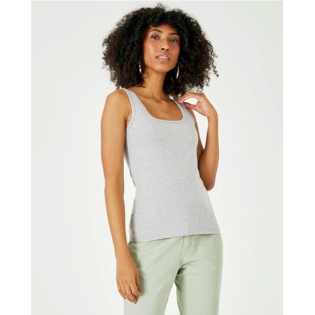Blusa Básica Feminina Decote U Em Cotton Conforto