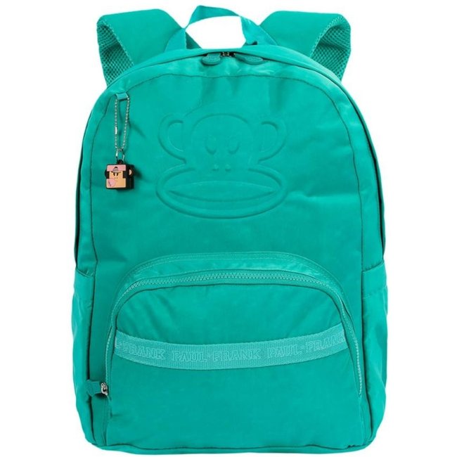 Infantil - Mochila Grande Paul Frank Classics Verde - Esmeralda Verde