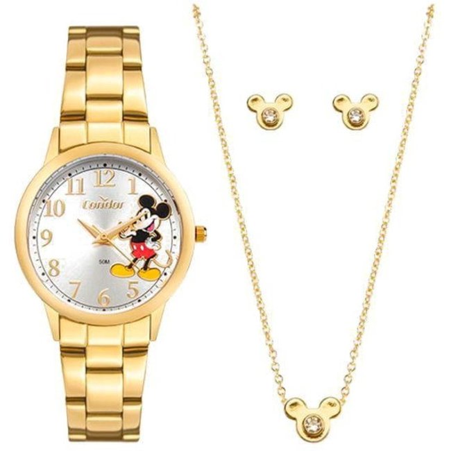 Relógio Feminino Disney Condor Dourado CO2035NGS/KI4K Dourado