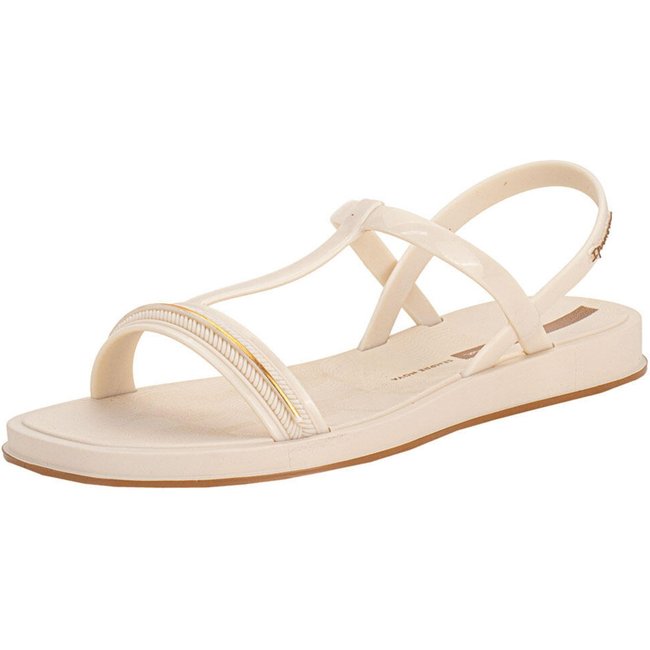 Sandália Feminina Flat Glow Ipanema 27402 3297402 Bege