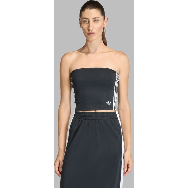 Cropped Feminino adidas Originals 3S Tube Preto