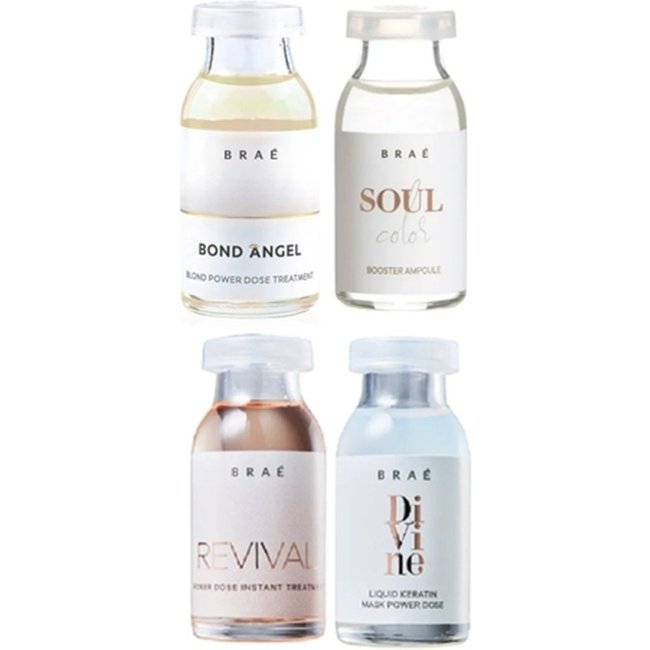 BRAÉ Kit Ampola Mega Tratamento (4 unidades)