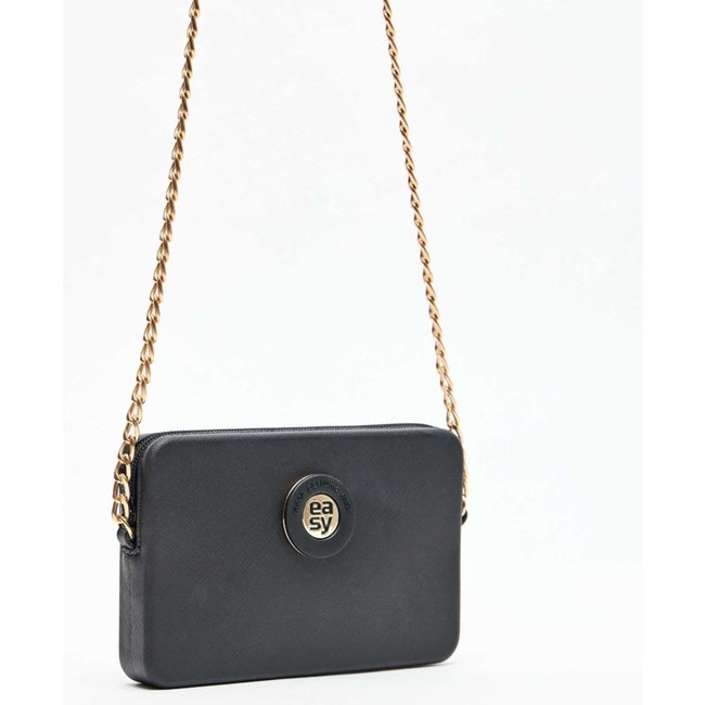 Bolsa Crossbody Easy Lança Perfume Chain In25 Preto Feminino
