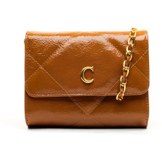 Bolsa Joy Couro Marrom Cecconello C2925-11