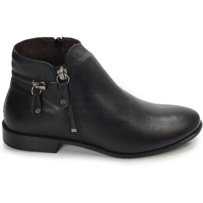 Bota Luna Couro Preto - LUN002