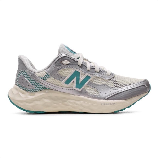 Tênis New Balance Fresh Foam Arishi V4 Feminino Prata