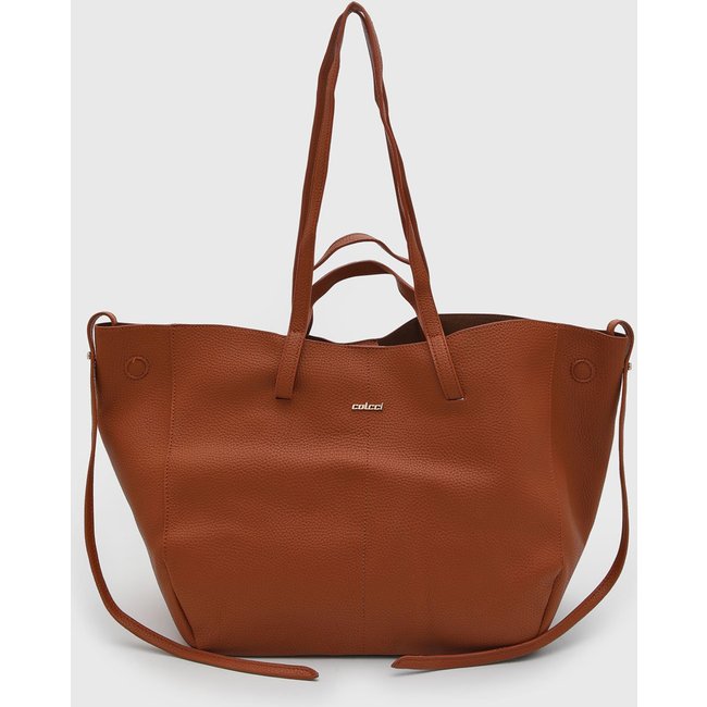 Bolsa Feminina Colcci Grande Texturizada Branca