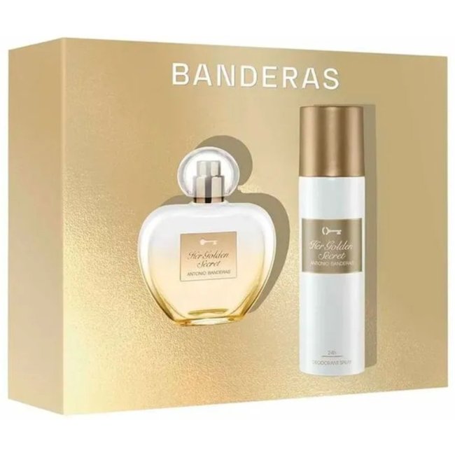 Kit Her Golden Secret Eau de Toilette Feminino Perfume 80ml + Desodorante Spray 150ml