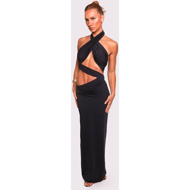 vestido nightfall preto Mundo Lolita