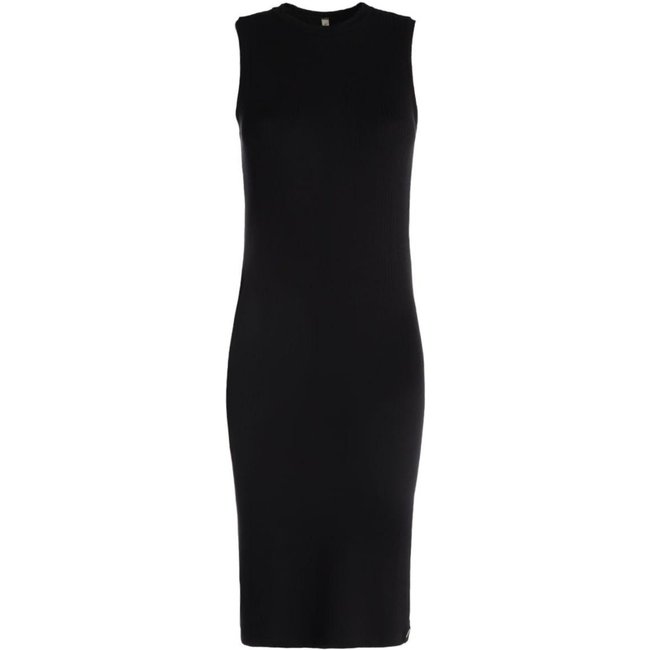 Vestido Canelado Luna Feminino PRETO