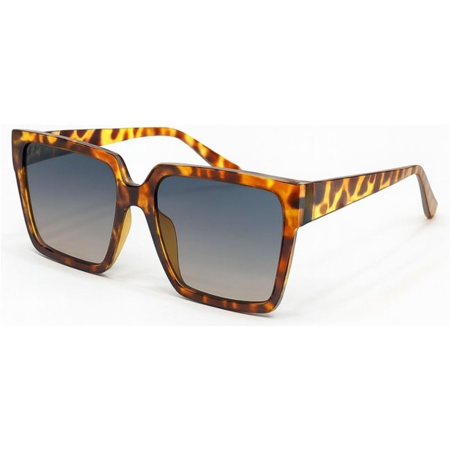 Óculos de Sol Feminino Quadrado Tartaruga Premium Marrom