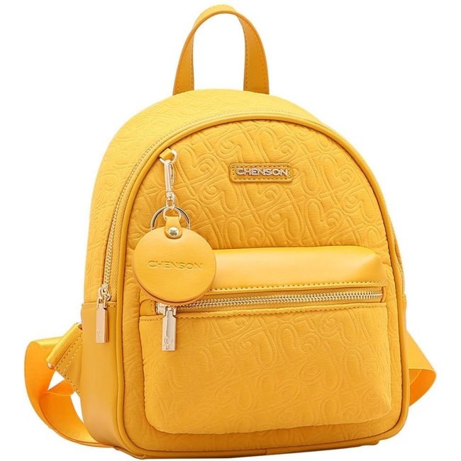 Mochila Feminina Chenson Heart Cool Amarelo 8784776