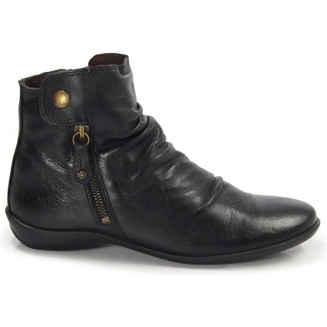 Bota Angel Couro Preto - ANG867