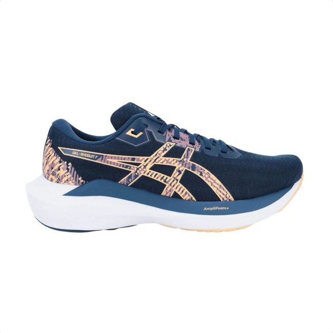 Tênis Running Feminino Asics Gel-Shogun 7 Azul