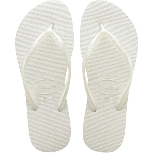 Chinelo Feminino Havaianas Slim White Branco