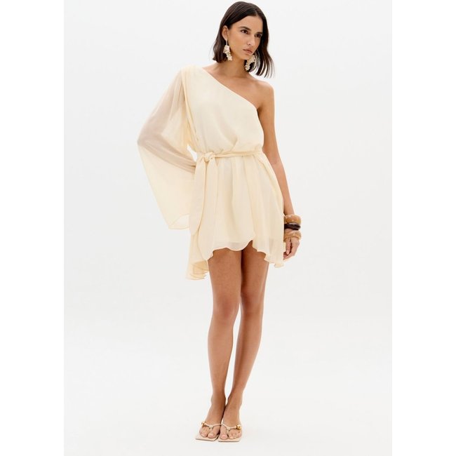 Vestido Curto Manga Única Lança Perfume