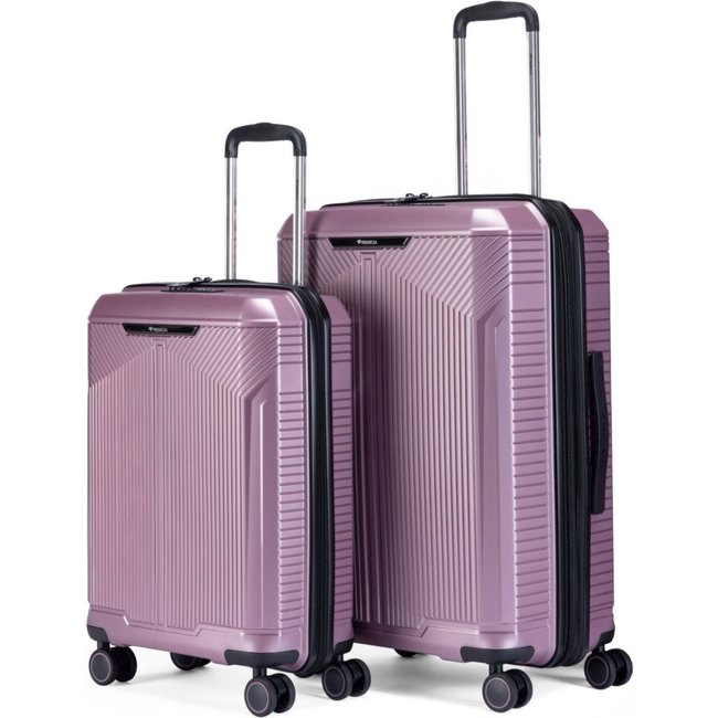 Kit 2 Malas De Viagem Rígido Rodinhas Reforçada com Cadeado Espaçosa