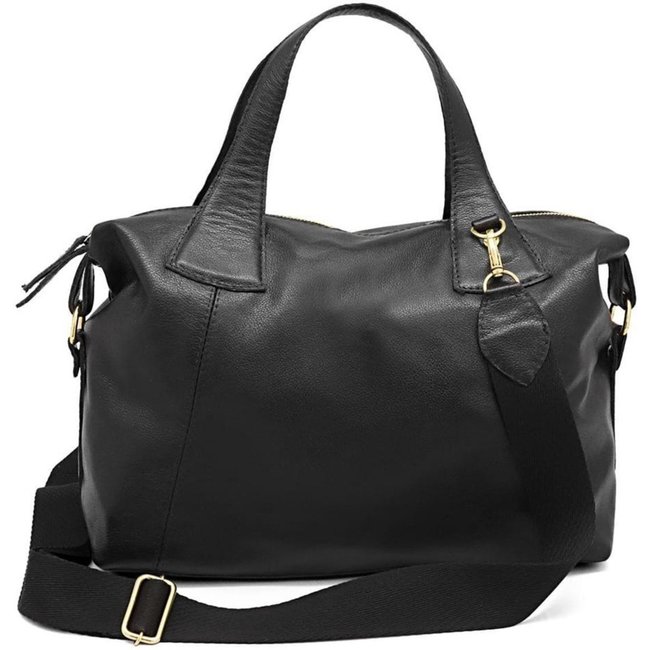 Bolsa Feminina Couro Alça Regulável Preto Único Preto