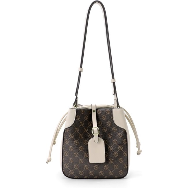 Bolsa Saco Transversal Couro Reforçada Feminina Espaçosa