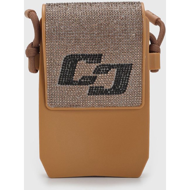 Bolsa Feminina Colcci Cristais Bege