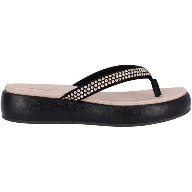 Chinelo Plataforma Piccadilly Sol Feminino - Preto - piccadilly