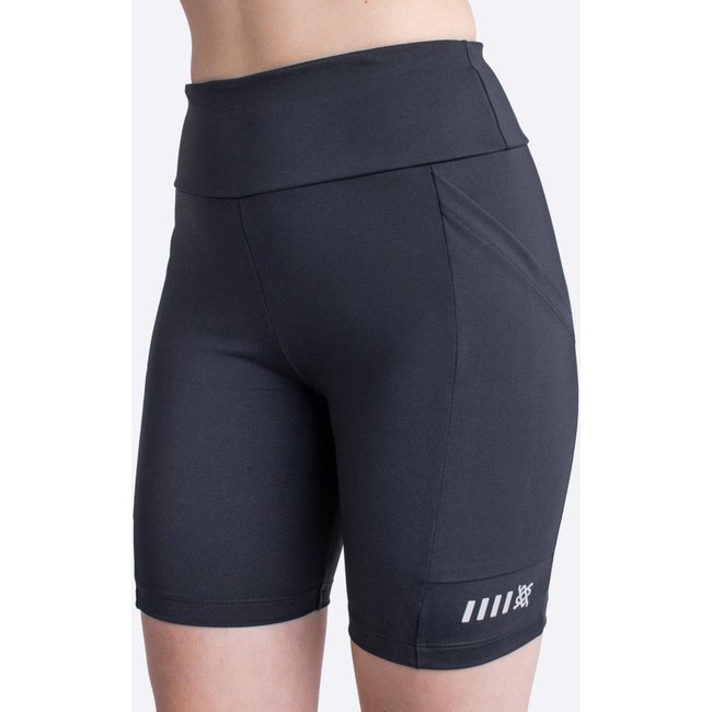 Bermuda HUPI Feminina Trainer Lift Preto Preto