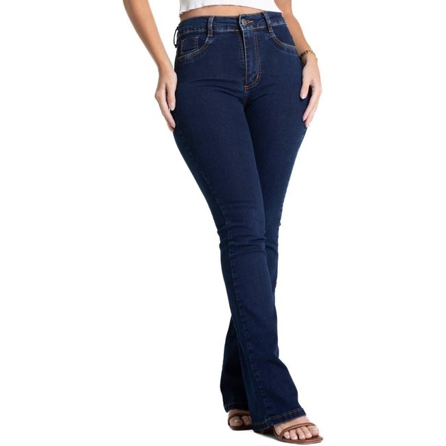 Calça Jeans Sawary Super Lipo - 282270 - Azul - Sawary