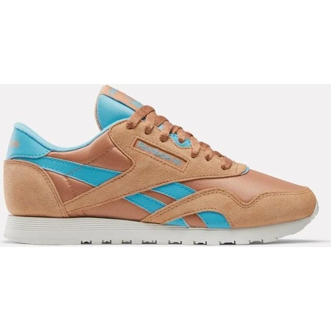 Tênis Reebok CL Nylon Feminino Clay/Blue/Clalk