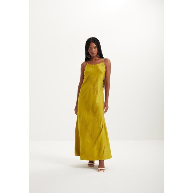 Vestido Chá De Alças Em Jacquard Zebra