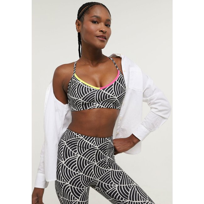 Top Puma Geométrico Branco