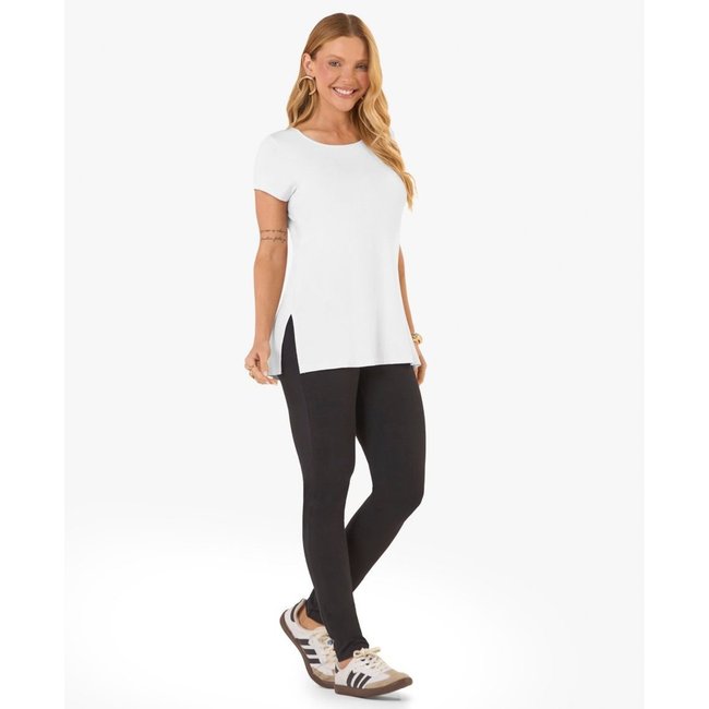 Legging Feminina Básica Cotton Rovitex Preto