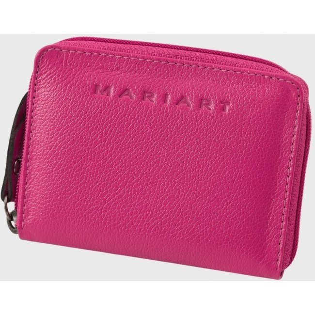 Carteira de Couro Mariart Citrino Pink