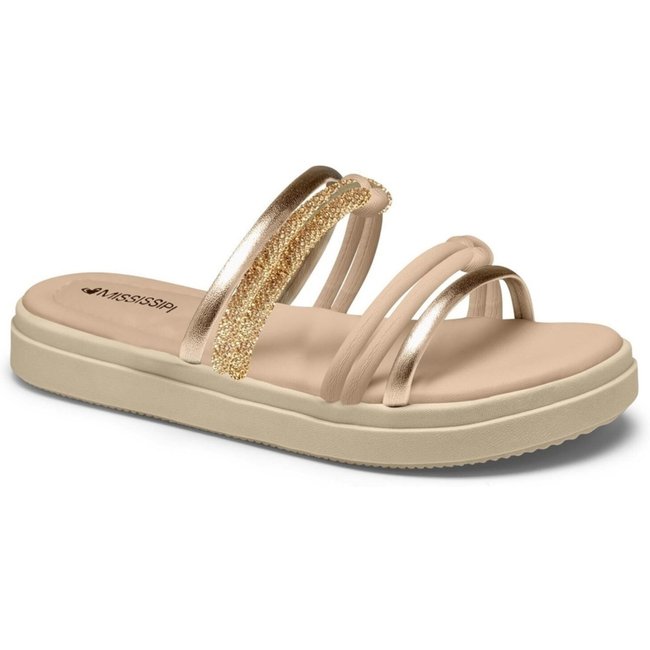 Tamanco Feminino Mississipi Flatform Tiras Cruzadas