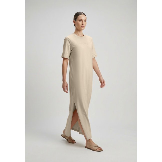 Vestido Feminino Lança Perfume Super Midi Marrom