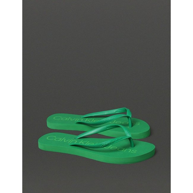 Chinelo Feminino Basic Calvin Klein Jeans - Verde Médio Calvin Klein Jeans