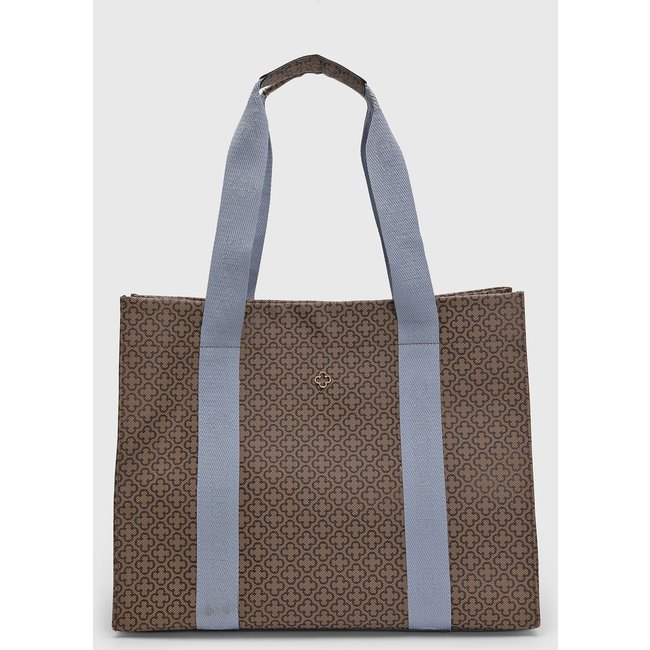 Bolsa Feminina Capodarte Monograma Marrom