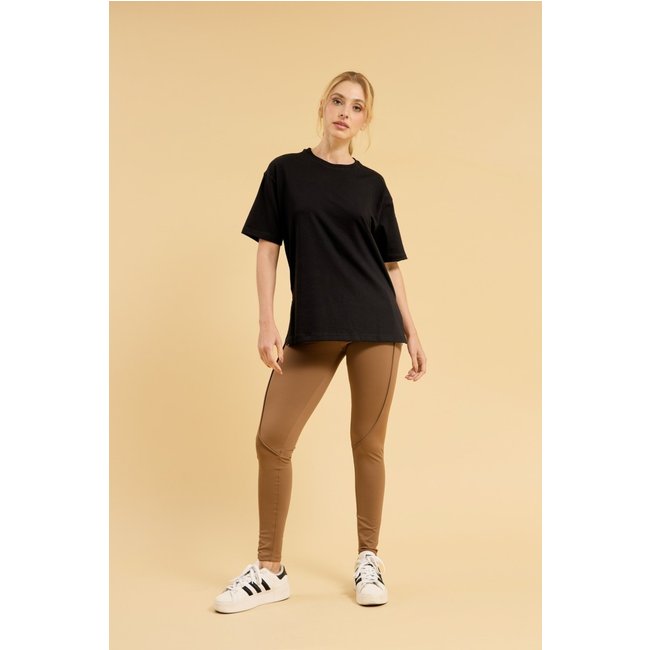 Tshirt Oversized Pima Preta