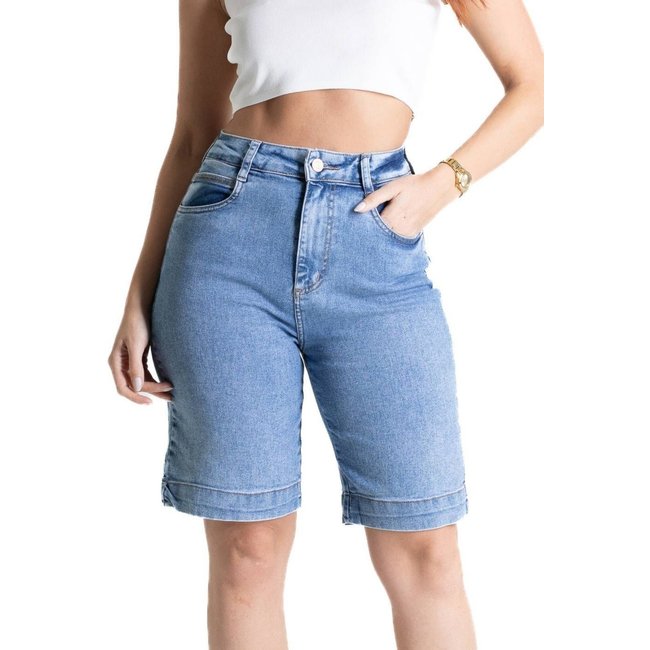 Bermuda Jeans Sawary - 281078 - Azul - Sawary