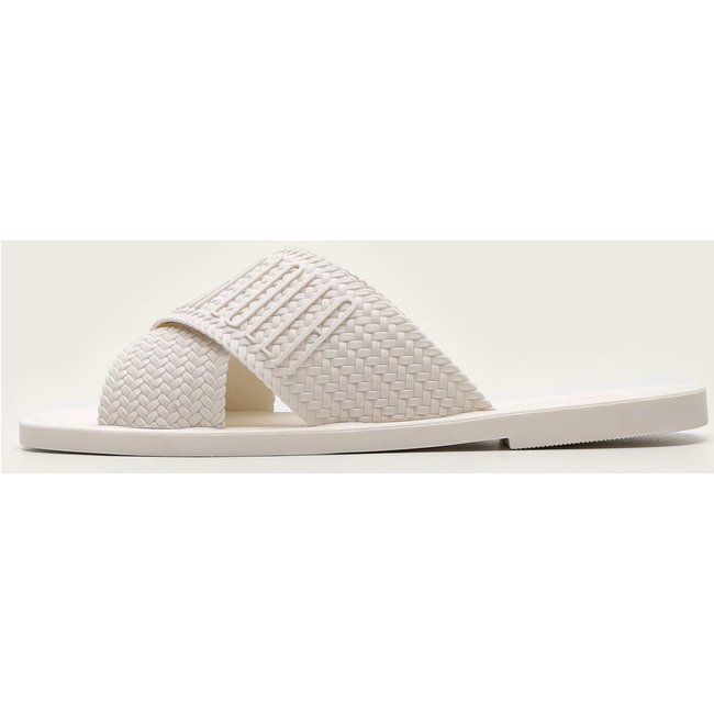 Rasteira Santa Lolla Logo Off-White
