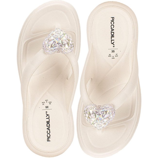 Chinelo Feminino Marshmallow Piccadilly 248003 0082480 Branco