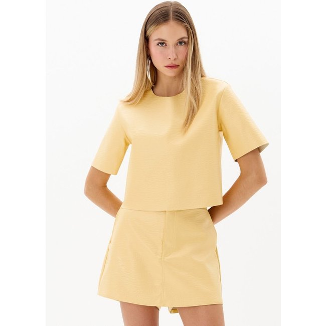 Blusa Cropped Básica Manga Curta My Favorite Things