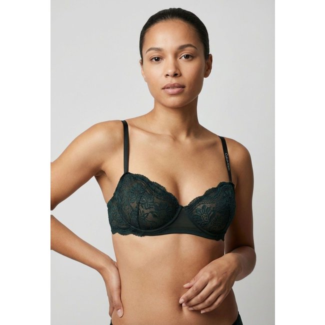 Sutiã Feminino Calvin Klein Balconet Lace Essencial Verde