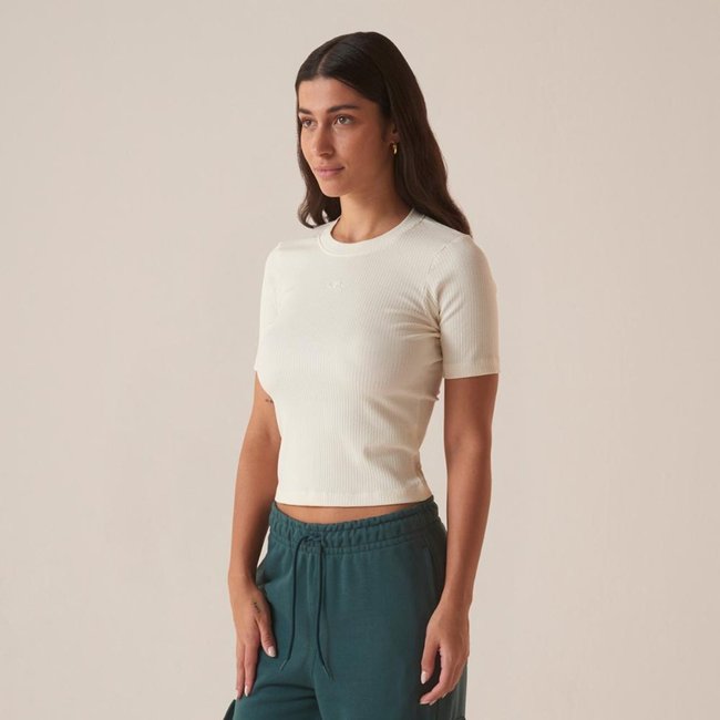 Camiseta Fila Regular Essentials Canelada Feminina Incolor